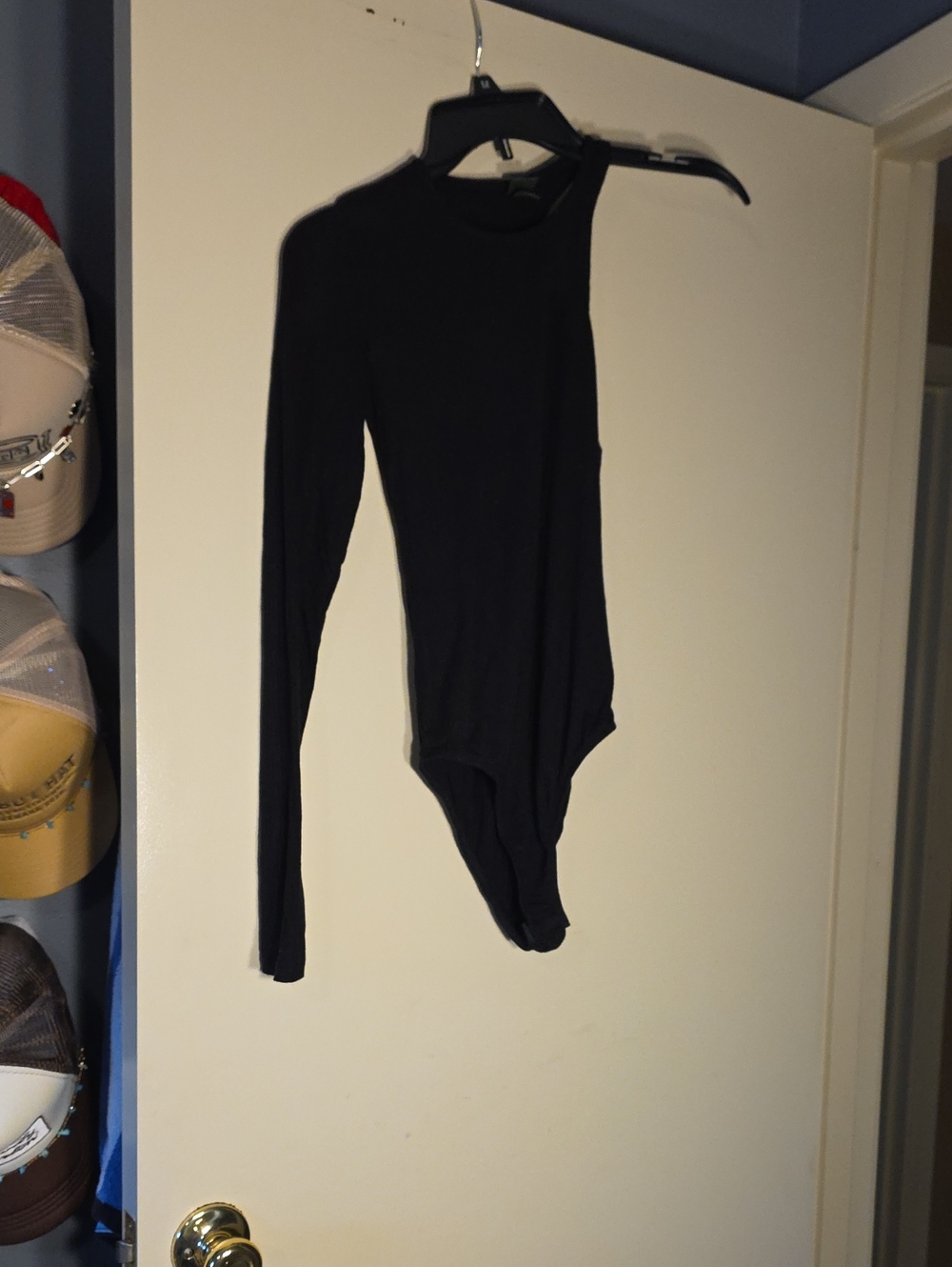 Nwot wild fable Black Ribbed Long Sleeve Bodysuit